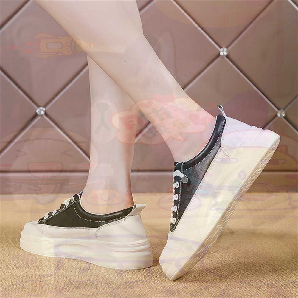 Women Shoes Types Name - レースアップ分厚いローファー女性スケートボードスポーツシューズバスケットスニーカーリアルポータ​​ブルニュース Beskets Teni 高品質