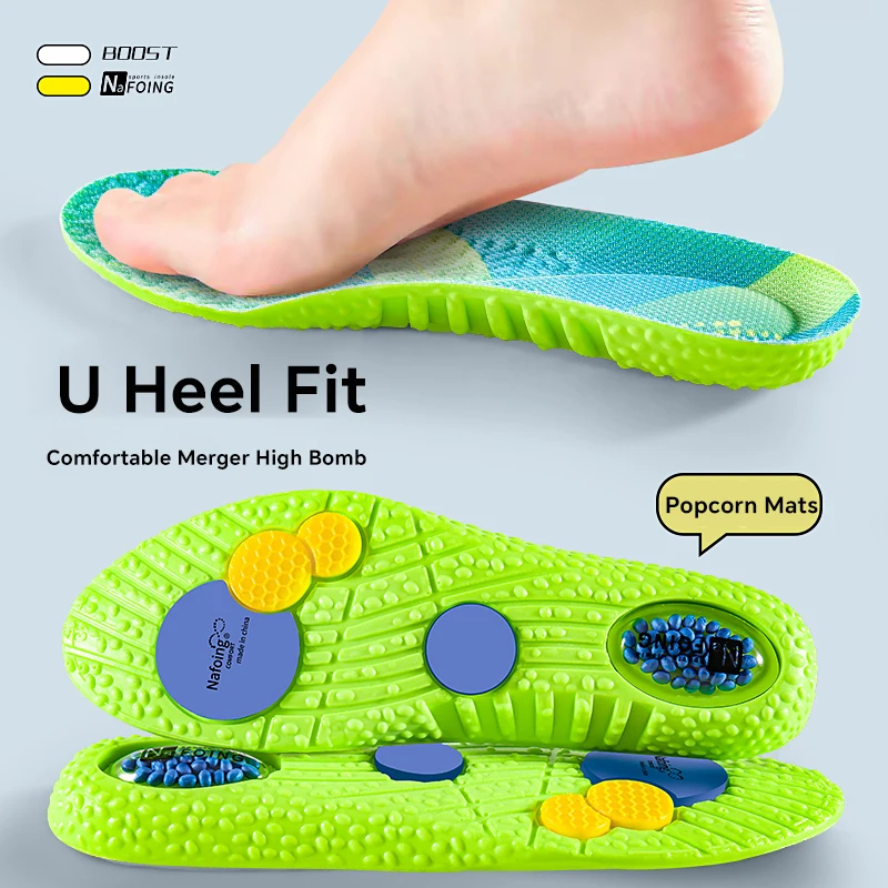 Women'S Shoes With Arch Support - PU エアクッションスポーツインソールソフトコンフォートシューズパッドランニング衝撃吸収靴底男性女性アーチサポートインソール 1 ペア
