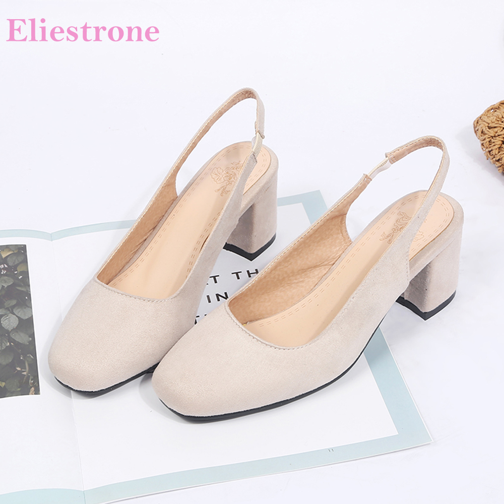 Women'S Shoes Size 12 - 夏のファッションチャンキーヒールスリングバックサンダル女性のための特大レディースカジュアルシューズ大中小プラスサイズ 12 32 46 40 52
