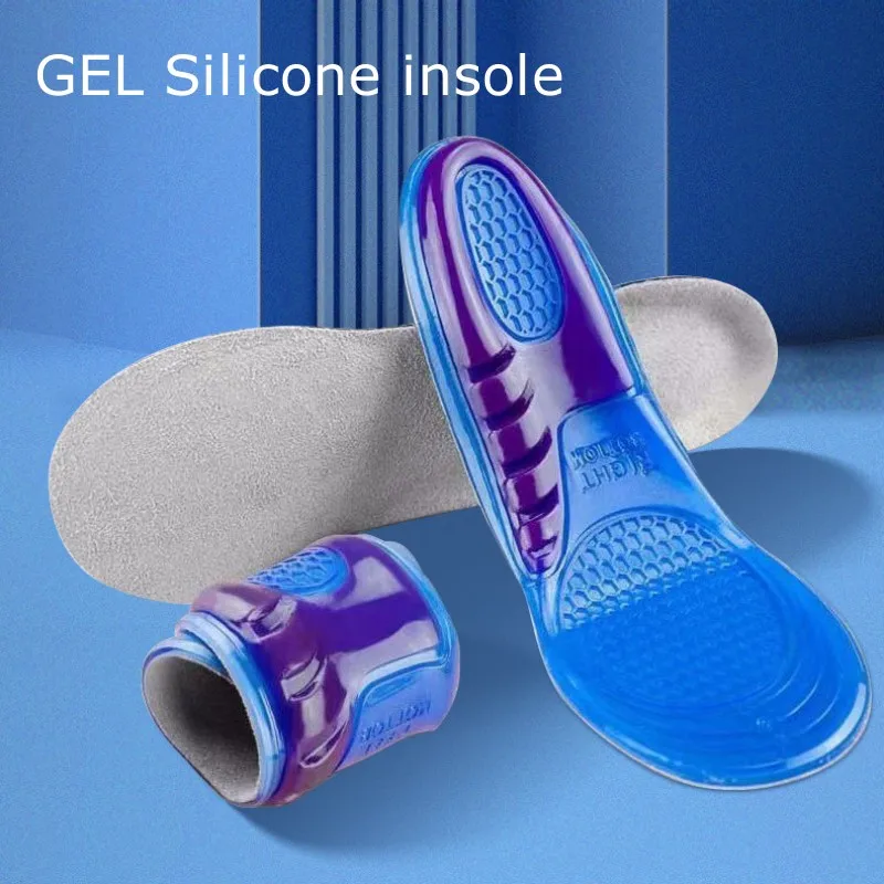 Women'S Shoes With Arch Support - ゲルシリコンインソール靴矯正アーチサポートインソールソフト靴インサートスポーツ滑り止めテンプレート男性女性靴底