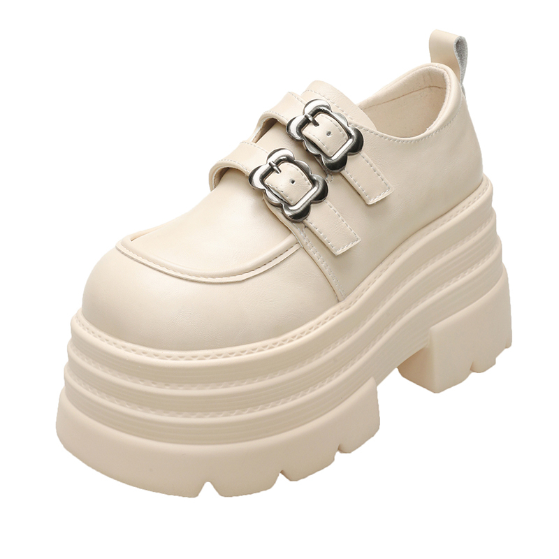 Women Shoes Japanese Brand - 女性のカジュアルな革の靴,女性の厚底靴,ファッショナブルなブランド,春,新しい,2022