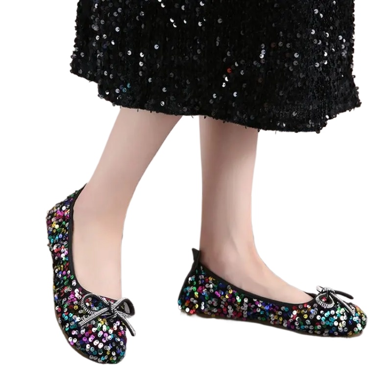 Women Shoes Japanese Brand - 春の新作ラウンドトゥボウタイ女性ファッションブランドドレスシューズ ザパティージャス ムヘール 2026 レディース ブリンブリン