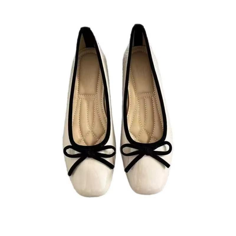 レディース バレエシューズ スクエアトゥ リボン スリップオ - Women'S Shoes Everyday のレビューと価格