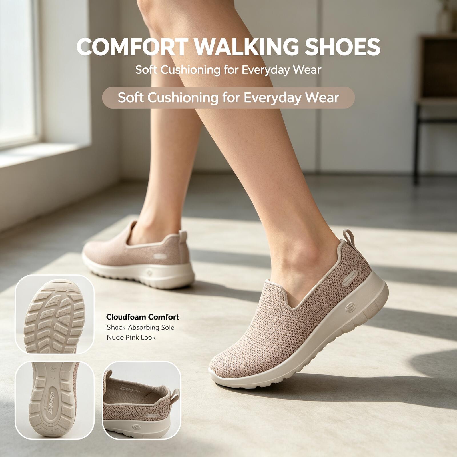 スケッチャーズ ウィメンズ ゴーウォーク スリップオンシュー - Women Shoes Hong Kong のレビューと価格