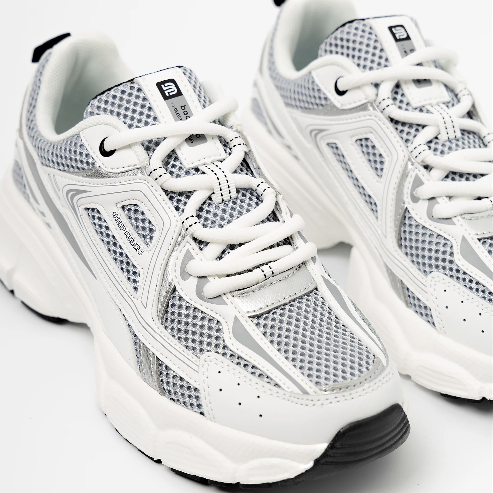 Baasploa 女性ランニングシューズファッション軽量メッ - Women Shoes Nb のレビューと価格