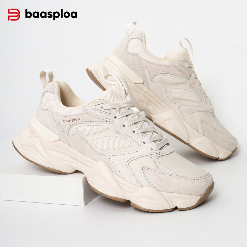 Baasploa 女性ランニングスニーカーブランドメッシュ通 - Women Shoes Nb のレビューと価格