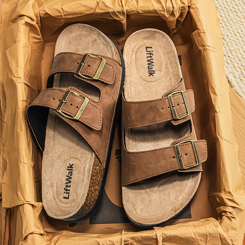 ビーチアウトドアサンダルファッションシューズクラシックコルク - Women'S Shoes With Arch Support のレビューと価格