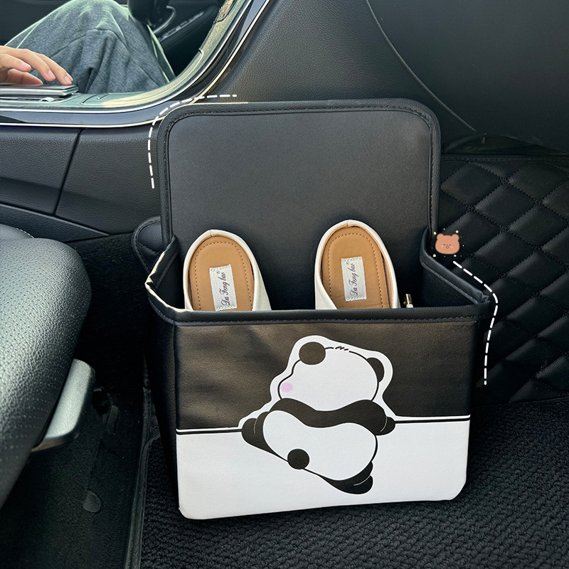 かわいい車用シューズ収納ボックス、助手席用フットウェアオーガ - Women Shoes Must Have のレビューと価格