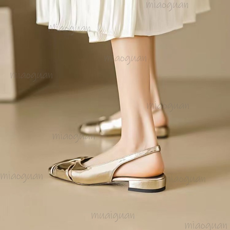 カバートゥローヒールパンプス レディース サンダル ゴールド - Women Shoes With Heels のレビューと価格
