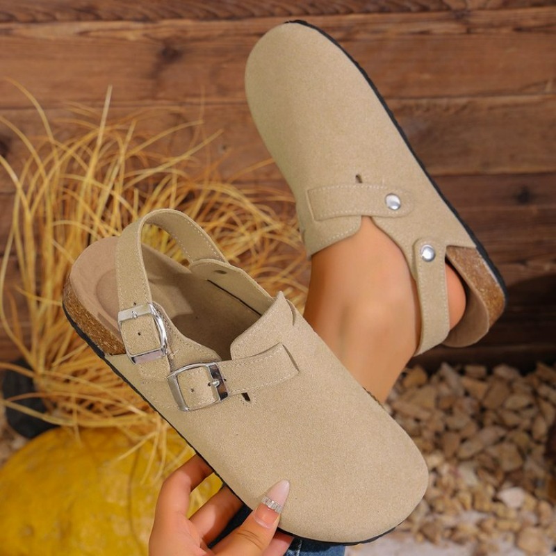 2026年クレスターレディーススエードレザーバックルミュール - Women'S Shoes With Arch Support のレビューと価格