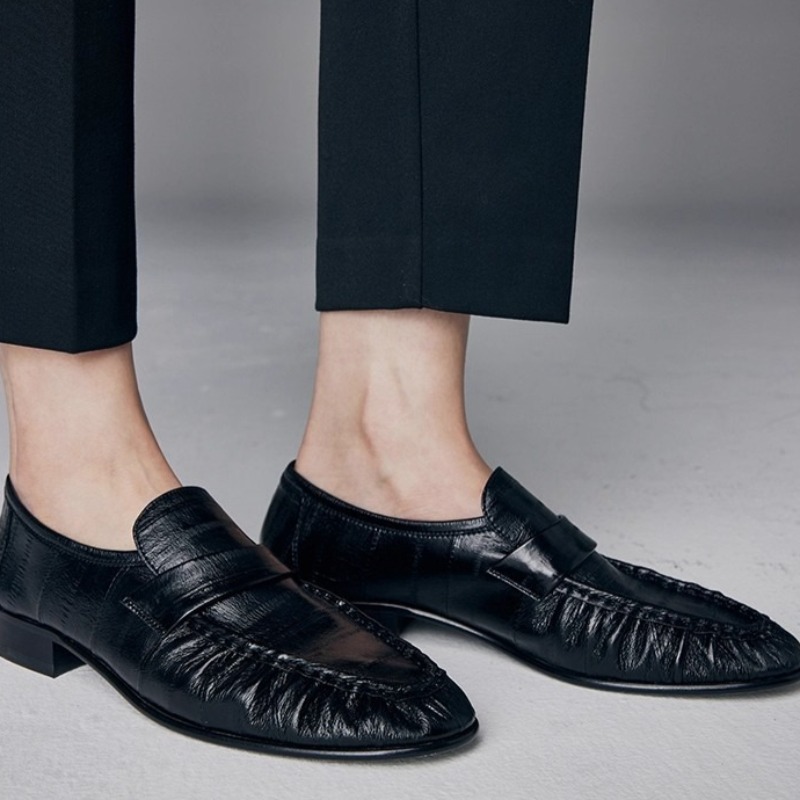 高級婦人靴新しい手作り本革ローファー女性のための絶妙な英国カ - Women'S Shoes Everyday のレビューと価格