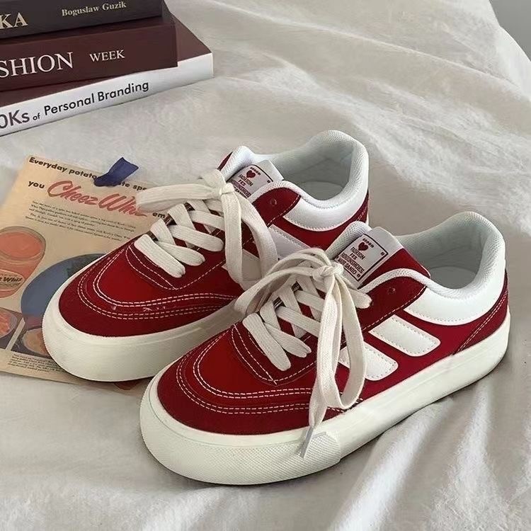 女性のための厚底キャンバスシューズ春と秋の新しいニッチオリジ - Women Shoes Hong Kong のレビューと価格