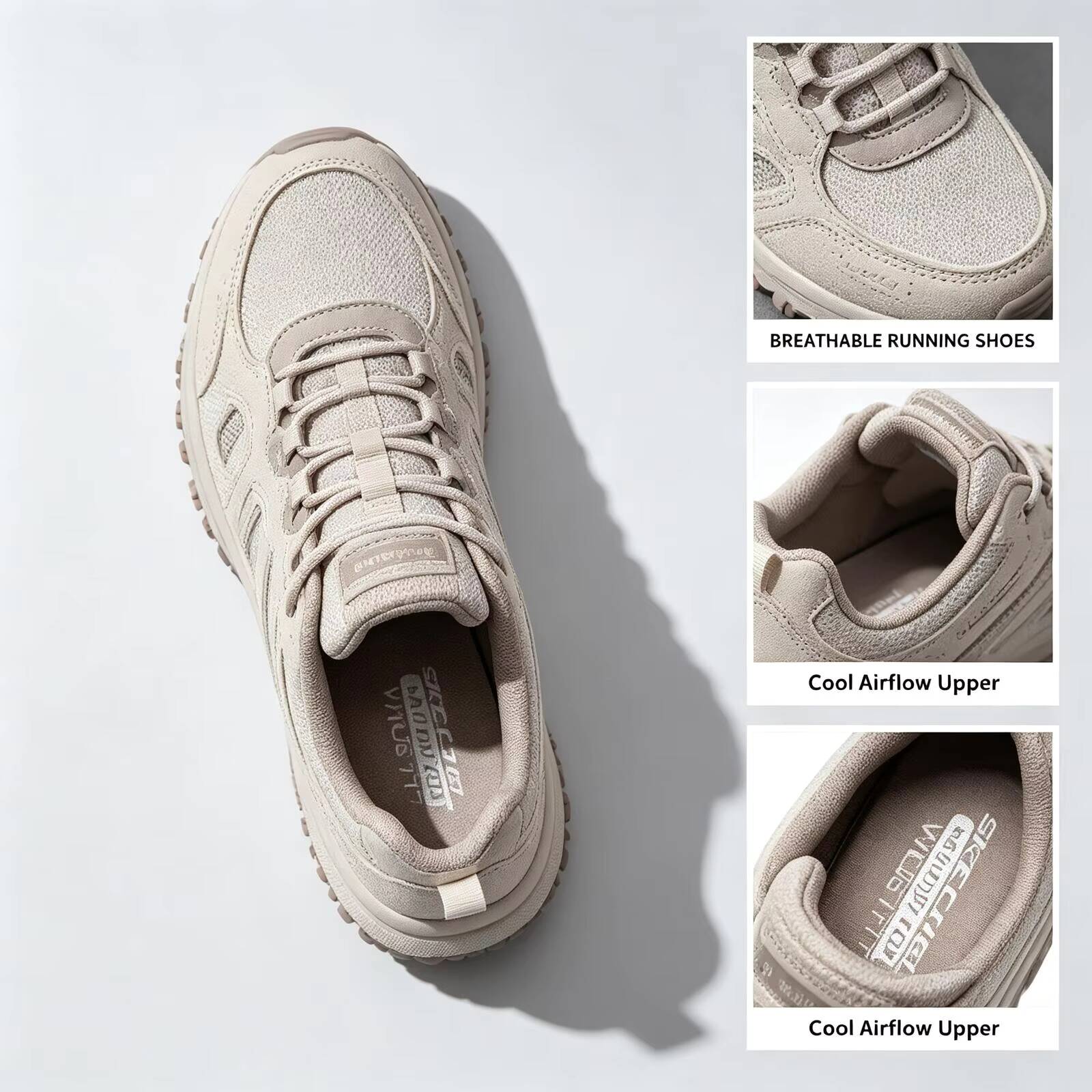 スケッチャーズ 新しい女性用ランニングシューズ 通気性のある - Women Shoes Hong Kong のレビューと価格