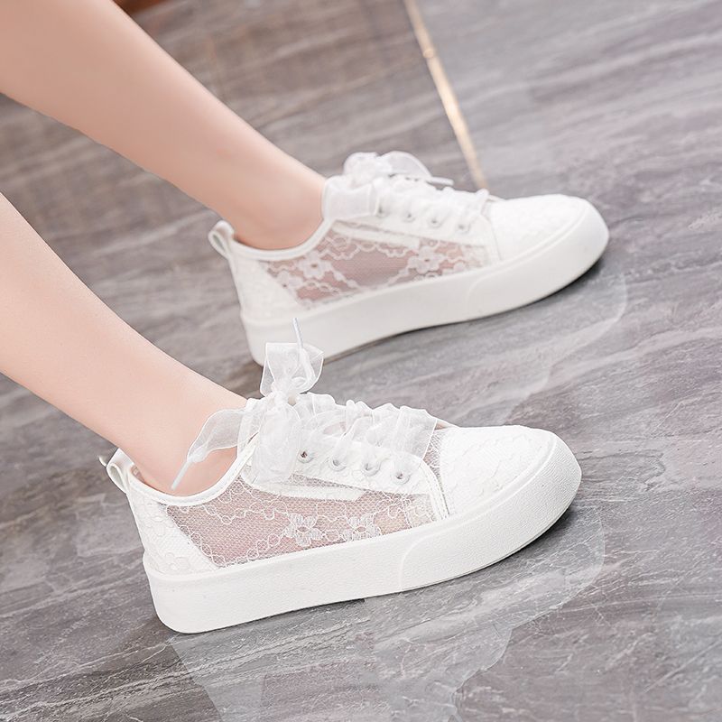 ​ レディースカジュアルホワイトスニーカー2025新作通気性 - Women Shoes Must Have のレビューと価格