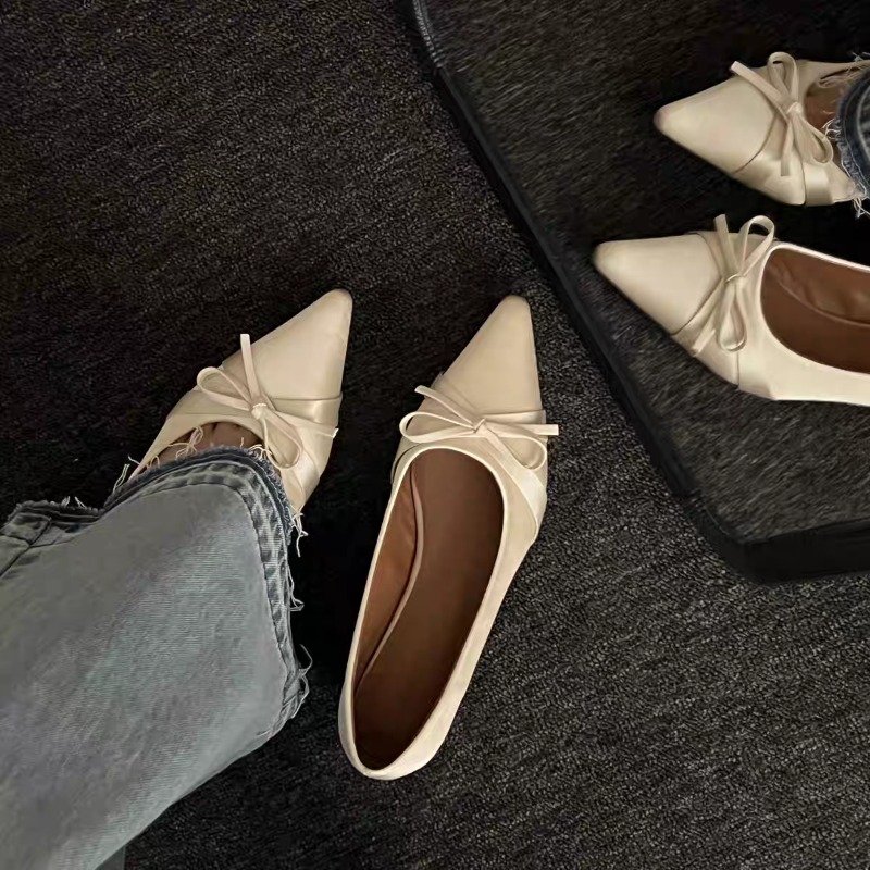 夏の新作シフォンファッション、甘いリボン付きカジュアルフラッ - Women'S Shoes Everyday のレビューと価格