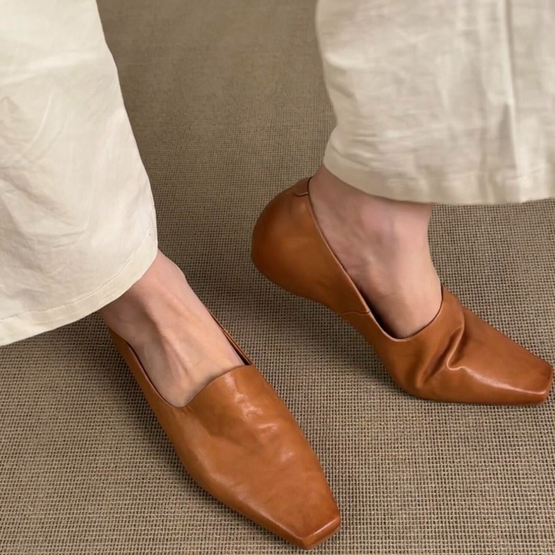 レトロフラットローファー レディース スリッポン ブリティッ - Shoes Women Pumps のレビューと価格