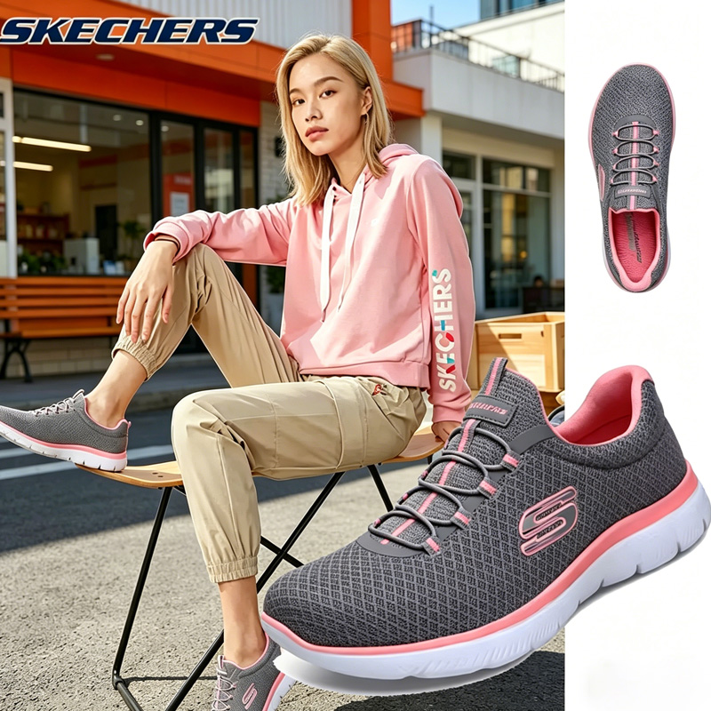 スケッチャーズ レディース 春用シューズ、通気性メッシュアス - Women Shoes Hong Kong のレビューと価格