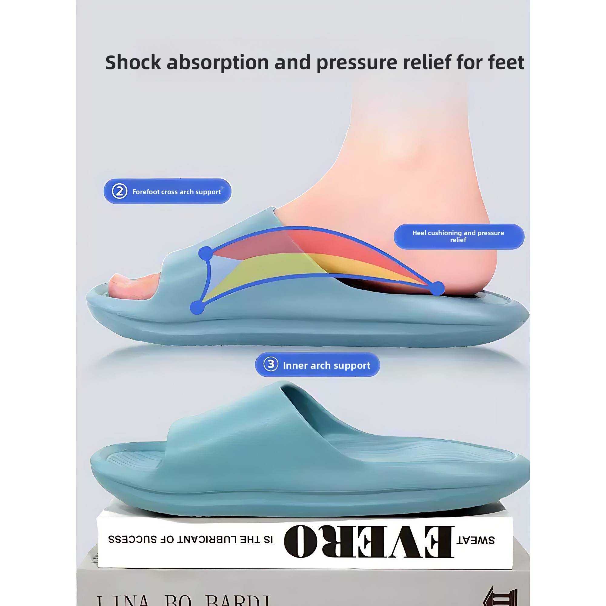 アーチサポートスリッパ足底筋膜炎用男女兼用緩和シューズEVA - Women'S Shoes With Arch Support のレビューと価格